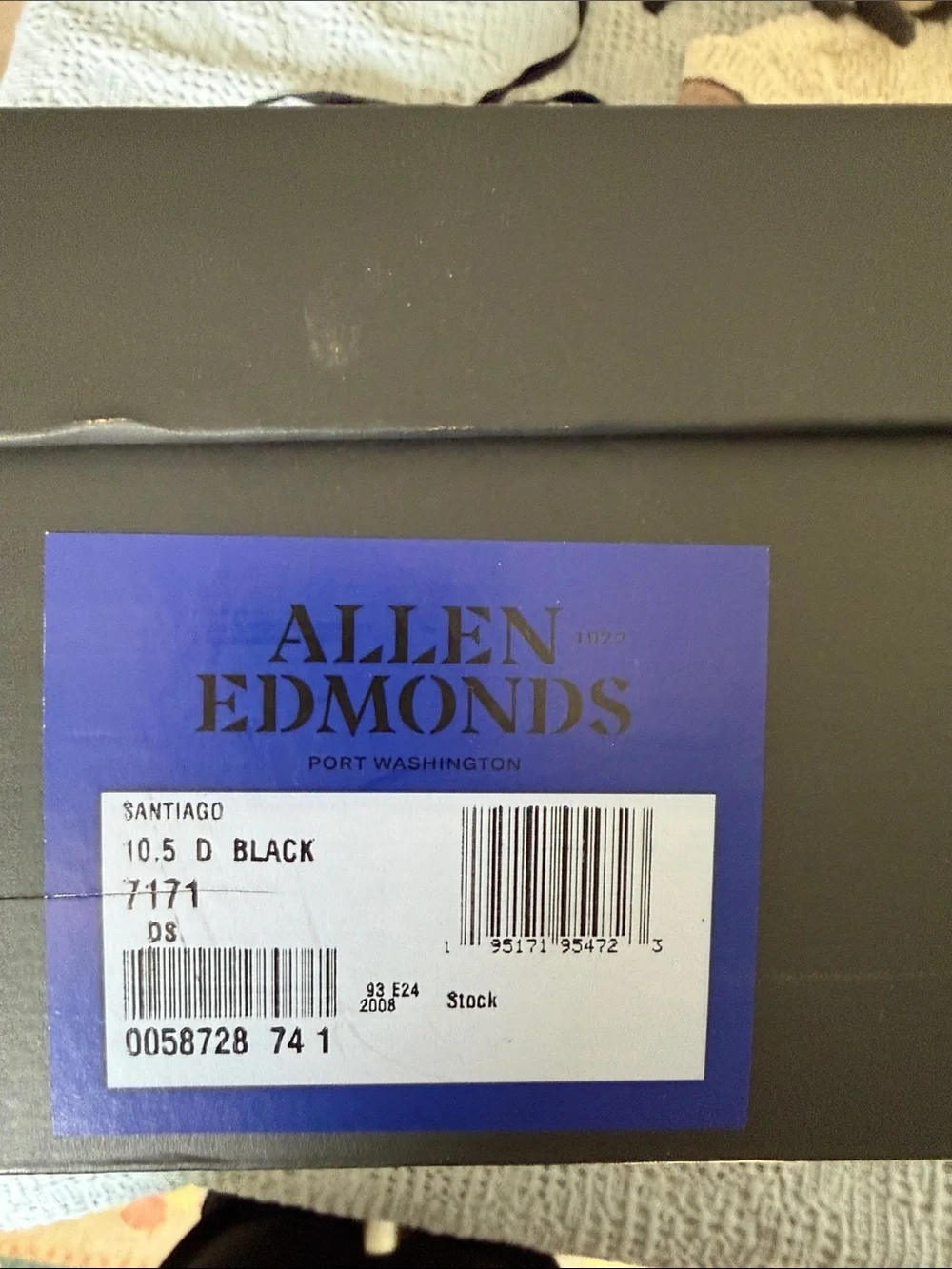 Allen Edmonds streamlined black